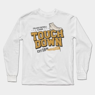 College Football - retro Vintage Long Sleeve T-Shirt